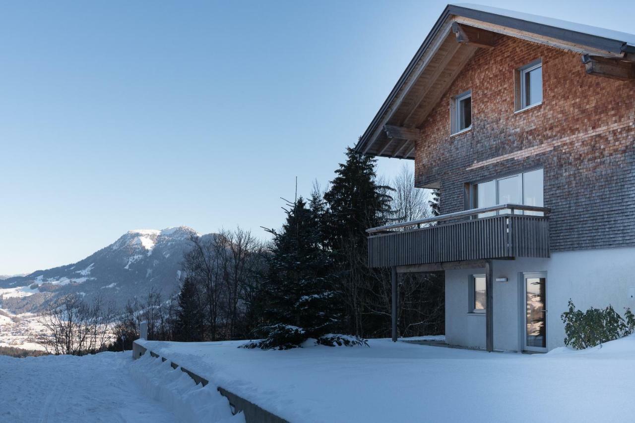 Ferienhaus Berghalde Schwarzenberg im Bregenzerwald Kültér fotó